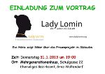 Lady Lomin Vortrag Einladung